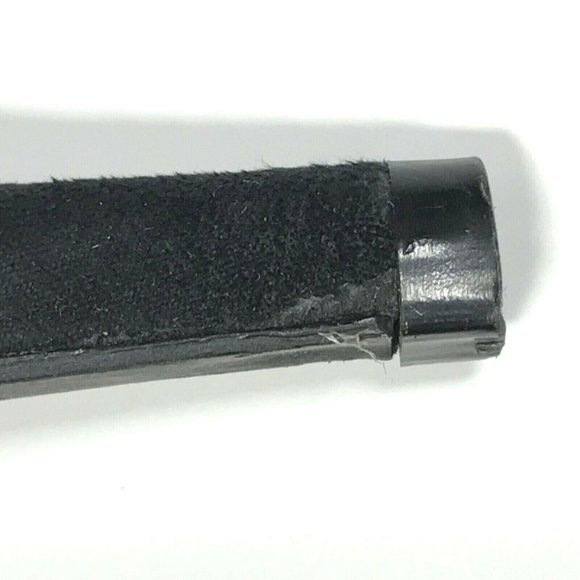 Bongo Fame sz 6 stiletto metallic studs black sued - Picture 10 of 12